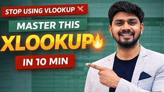 Stop Using VLOOKUP — Do This Instead (XLOOKUP Explained)