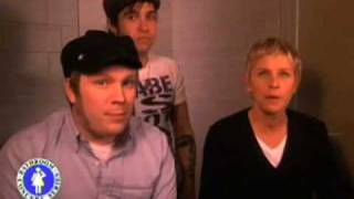 Fall Out Boy and Ellen Bathroom Concert Series -Womanizer