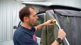 Montaje Avance Camper Portón Trasero Outwell Woodcrest | Muchocamping