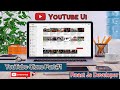 Let's Build a YouTube clone ( UI ) with REACT JS for Beginners! Part #1