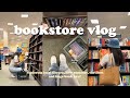 *cozy* bookstore vlog 📚🌸 ✨spend the day book shopping at barnes & noble with me + a big book haul!