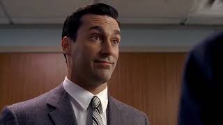 Mad Men - Don Draper Puts Pete Campbell in His Place After He Insults Peggy