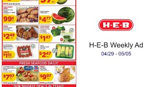 H-E-B Weekly Ad 04/29 - 05/05