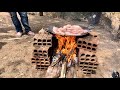 ALMOÇO NA ROÇA COM SEU FRANCISQUINHO E ERALDO,TACHO COM FAVA NO FOGO DE LENHA