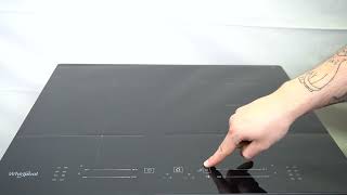 How to Use the Whirlpool Induction Hob WB S2560 Control Panel