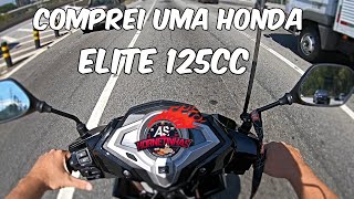 Comprei uma Honda Elite 125cc