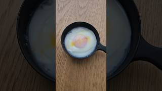 600Wで50秒! 手間要らずで簡単！目玉焼き🍳 #shorts #cooking #egg #卵 #簡単