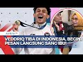 Haru! Begini Pesan Sang Ibu Usai Veddriq Leonardo, Peraih Emas di Olimpiade Paris Tiba di Indonesia