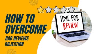 Overcoming Bad Reviews Objection (Moving Company Sales Training)