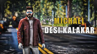 Michael x Desi Kalakar ( Slowed & Reverb ) | Gta 5 Status