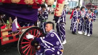 ふくしま山車祭り2017 表太鼓台