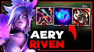 RIVEN TOP LEGENDARY AERY BUILD IN SEASON 13! (HOW STRONG IS IT?) - S13 Riven TOP Gameplay Guide