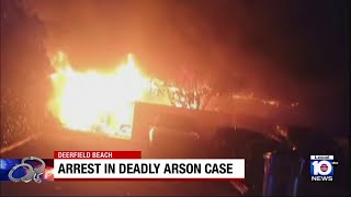 Arrest made in deadly arson case