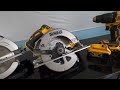 serra circular dewalt dcs570b unboxing e teste