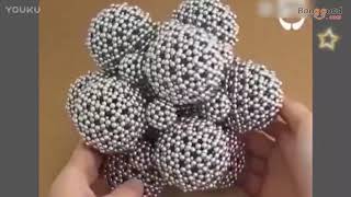 5MM 216Pcs Magnetic Buck Ball Silver Color Sphere Cube Iron Beads Balls Puzzle Magnet Toys