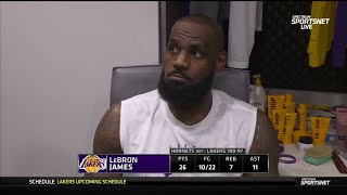 LeBron James said that Austin Reaves was ejected \