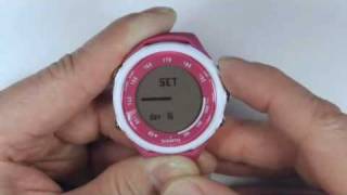 Suunto t1c - Getting started and personal settings