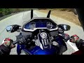 a harley rider rides a new 2018 goldwing dct