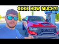 WATCH this BEFORE buying A RAM TRX … how MUCH does it COST to fill UP a SUPERCHARGED TRUCK? $XXX.XX!