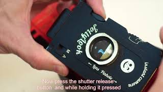 How to take out the shutter of Jollylook Mini