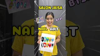 💀 RIDDHI KA MAST SALON NAIL ART PART11 😍😱 |Mini Vlog #shorts #minivlog #ashortaday #trending #vlog