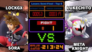 Smash Station: #317 - LockGX vs Lukechito - Losers Semi-Final - Top 8