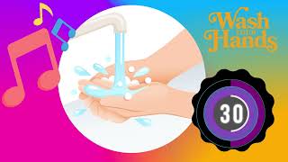 1 minute timer ⏲️ Hand washing song