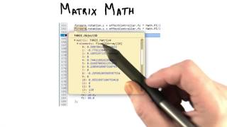 Matrix Math - Interactive 3D Graphics