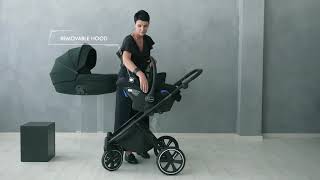 #NOORDI #LUNO car seat's removal of leg cover and hood