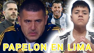 PAPELON DE BOCA/MARCHESIN HIZO QUE BOCA SIGA VIVO/GAGO SE TIENE QUE IR/REACCIÓN:ALIANZA LIMA1-0 BOCA