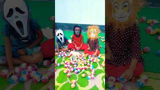 Ghost Pranks with Kinder Joy #shortsvideo #tiktok #kinderjoy #shorts