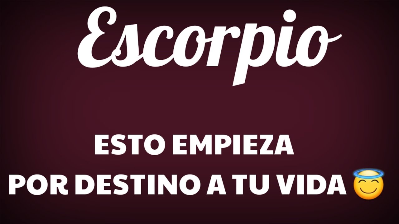 🃏ESCORPIO🃏 🧿🔮HORÓSCOPO GENERAL🧿🔮 - YouTube