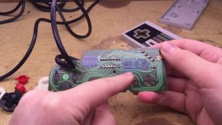 NES controller disassembly/reassembly