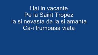 Florin Salam Saint Tropez Lyrics