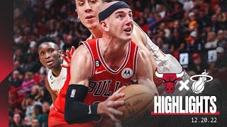 HIGHLIGHTS: Bulls beat Miami 113-103 behind Nikola Vucevic's 29 points