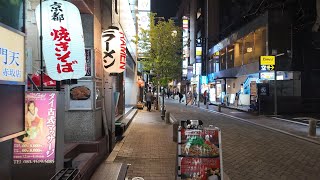 [4K Tokyo] Night walk in Akasaka-Mitsuke