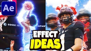Effect Ideas For Your Sport Videos - After Effects