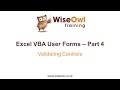 Excel VBA Forms Part 4 - Validating Controls