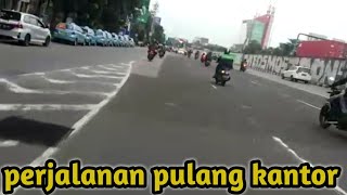 Lokasi mampir perjalanan pulang dari kantor