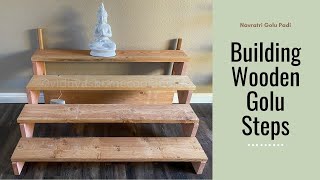 Wooden Golu Steps | Golu Steps in the USA