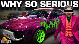 Famous YouTuber accidentally builds a Joker Car