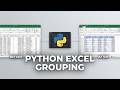 Python OpenPyXL: Group Columns and Rows in Seconds