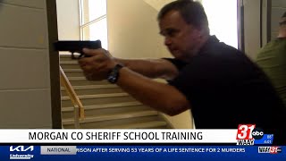 Morgan County Sheriff's Office deputies train for active shooter
