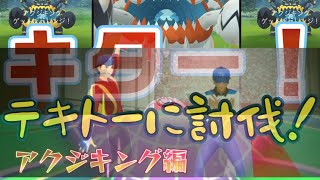 【ポケモンGO】 アクジキングの色違いをゲットするぞ！