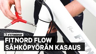 Vinkit FitNord Flow Sähköpyörän kokoamiseen