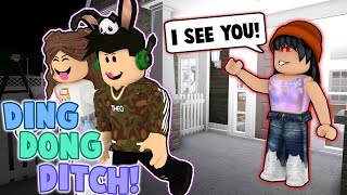 Ding Dong Ditch In Roblox With Becky Zoe - ding dong roblox