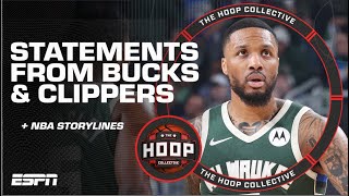 Early Statement For Bucks & Clippers, Excitement For Knicks & Thunder | The Hoop