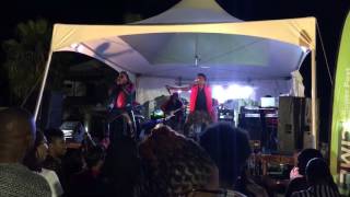 Krosfyah performing in Anguilla for Police Week 2016 pt.1