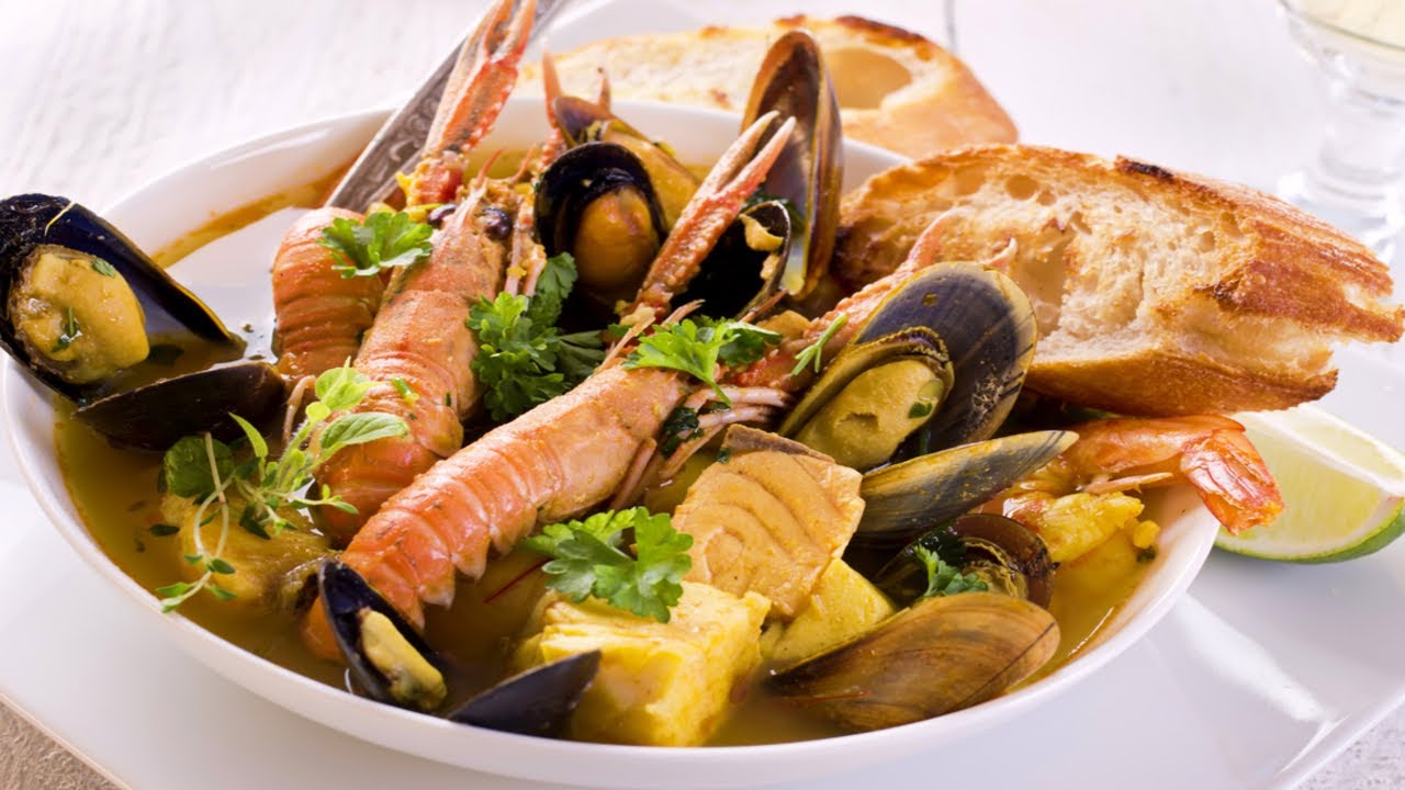 Recette : Bouillabaisse Au Thermomix - YouTube