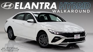 Hyundai Elantra Hybrid 2024. Complete Walkaround [4K]